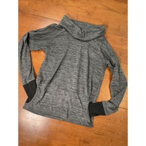 Athleta Sweater Size XS Extra Small Womens Gray Turtleneck Sweater